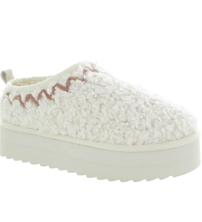 chaussons et pantoufles - Mules Sabots - femme - Synthétique - Blanc - Colors of california