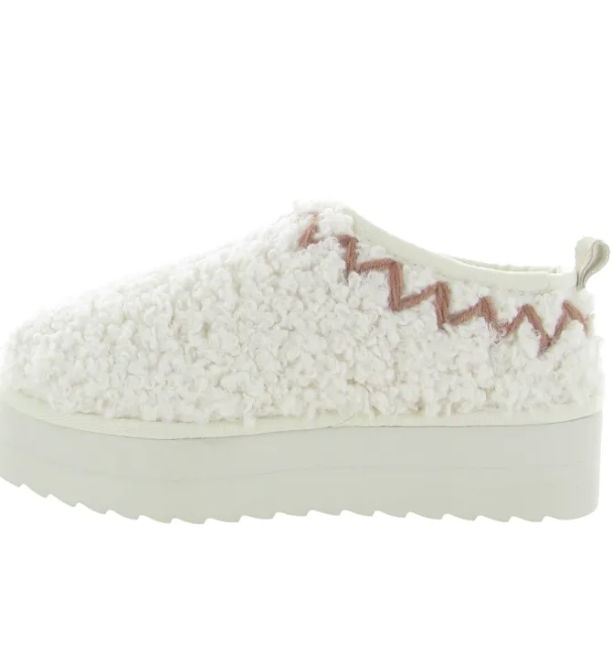 chaussons et pantoufles - Mules Sabots - femme - Synthétique - Blanc - Colors of california
