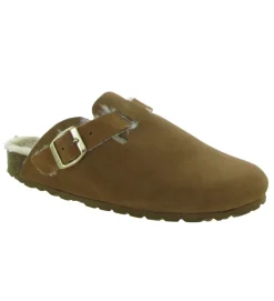 chaussons et pantoufles - Mules Sabots - femme - Synthétique - Chestnut - La maison de l espadrille