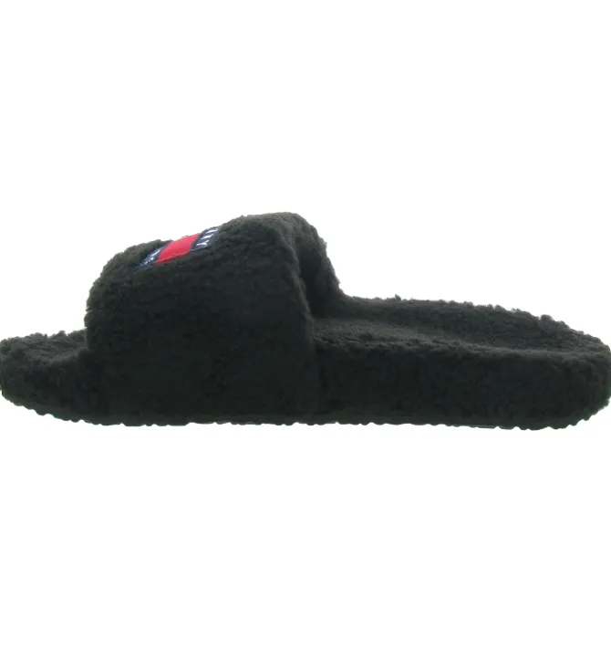 chaussons et pantoufles - Mules Sabots - femme - Synthétique - Noir - Tommy hilfiger