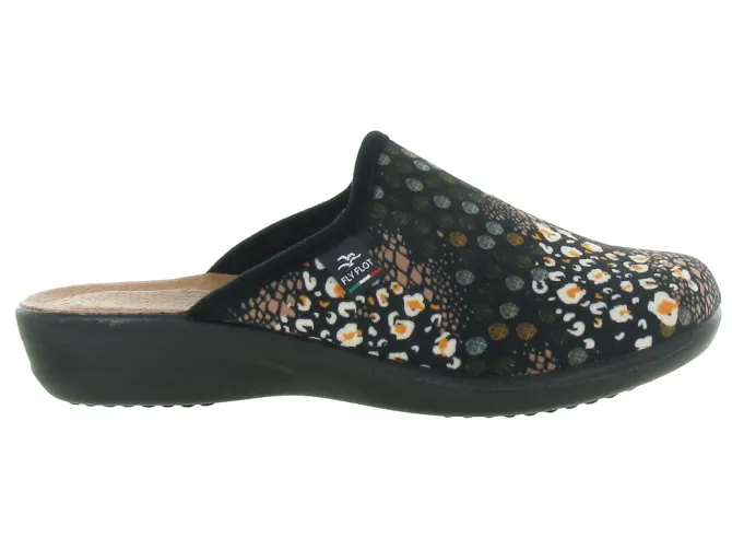 chaussons et pantoufles - Mules Sabots - femme - Synthétique - Anthracite - Fly flot