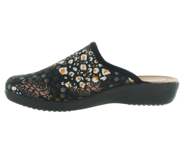chaussons et pantoufles - Mules Sabots - femme - Synthétique - Anthracite - Fly flot