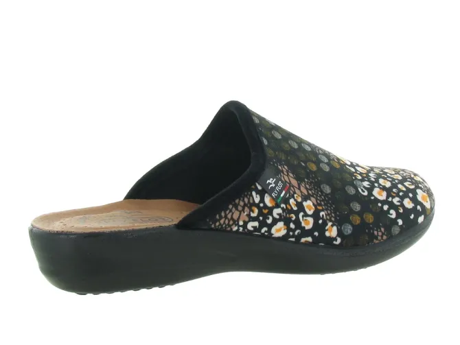 chaussons et pantoufles - Mules Sabots - femme - Synthétique - Anthracite - Fly flot