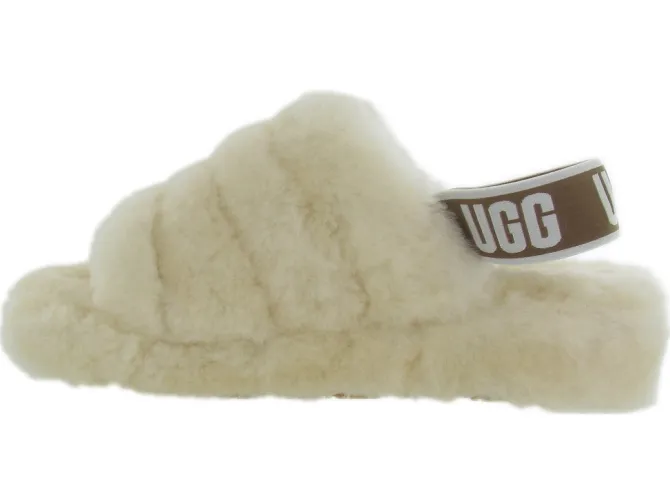chaussons et pantoufles - Mules Sabots - femme - Fourrure synthétique - Beige - Ugg australia