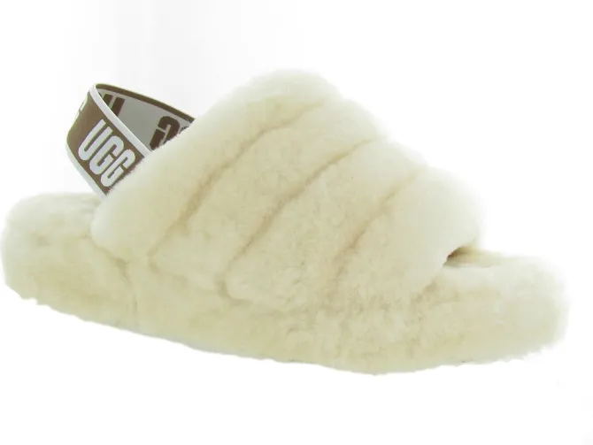 chaussons et pantoufles - Mules Sabots - femme - Fourrure synthétique - Beige - Ugg australia