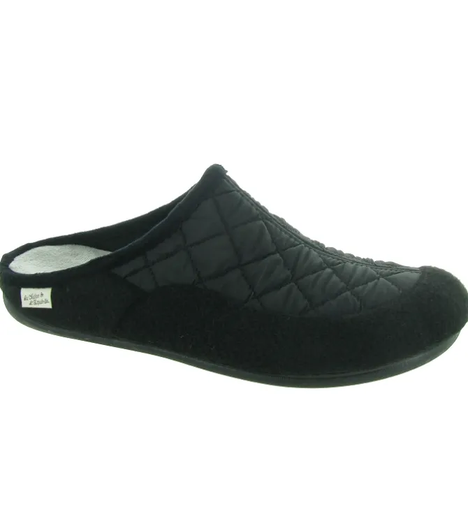 chaussons et pantoufles - Mules Sabots - homme - Synthétique - Noir - La maison de l espadrille