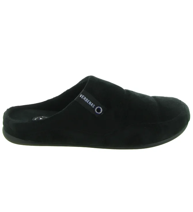 chaussons et pantoufles - Mules Sabots - homme - Synthétique - Noir - Verbenas