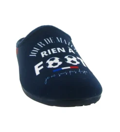 chaussons et pantoufles - Mules Sabots - homme - Synthétique - Bleu Marine - La maison de l espadrille