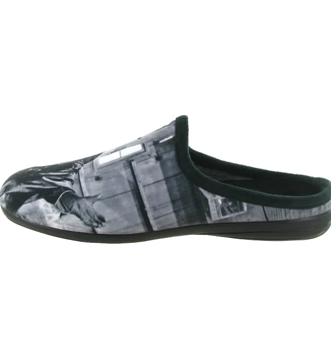 chaussons et pantoufles - Mules Sabots - homme - Synthétique - Noir - La maison de l espadrille