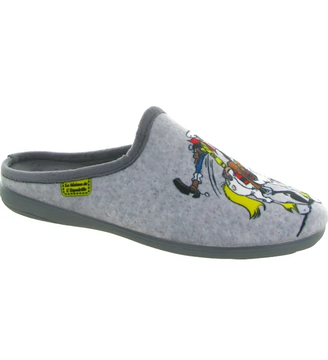 chaussons et pantoufles - Mules Sabots - homme - Synthétique - Gris - La maison de l espadrille