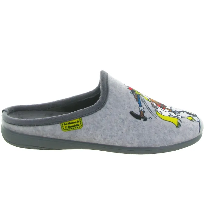 chaussons et pantoufles - Mules Sabots - homme - Synthétique - Gris - La maison de l espadrille