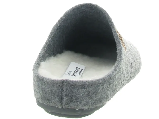 chaussons et pantoufles - Mules Sabots - homme - Synthétique - Gris - Maison armando