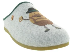 chaussons et pantoufles - Mules Sabots - homme - Synthétique - Gris - Hot potatoes