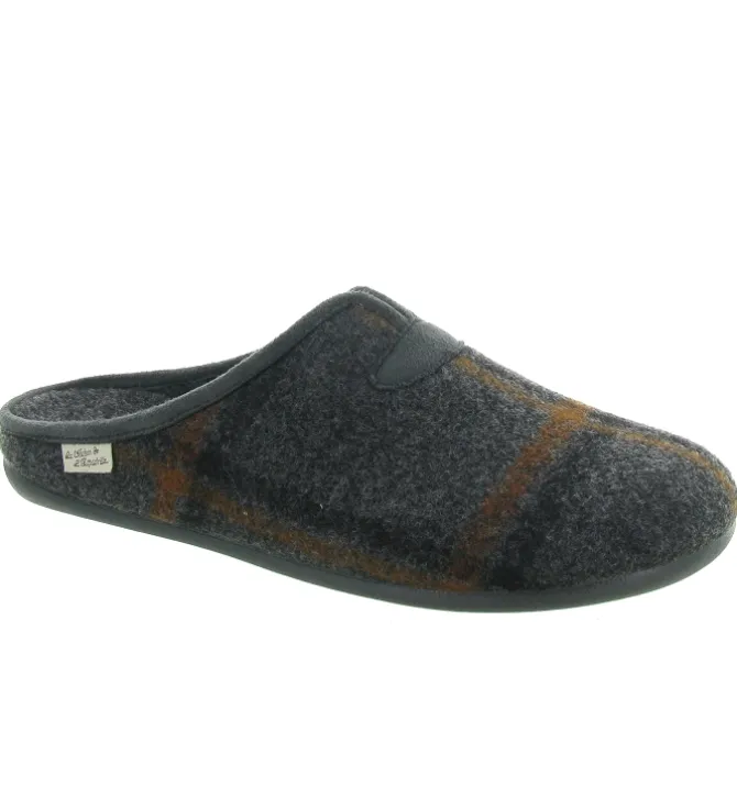 chaussons et pantoufles - Mules Sabots - homme - Synthétique - Marron - La maison de l espadrille