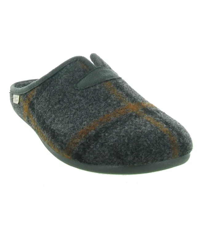 chaussons et pantoufles - Mules Sabots - homme - Synthétique - Marron - La maison de l espadrille