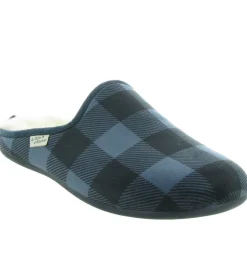 chaussons et pantoufles - Mules Sabots - homme - Synthétique - Bleu Marine - La maison de l espadrille