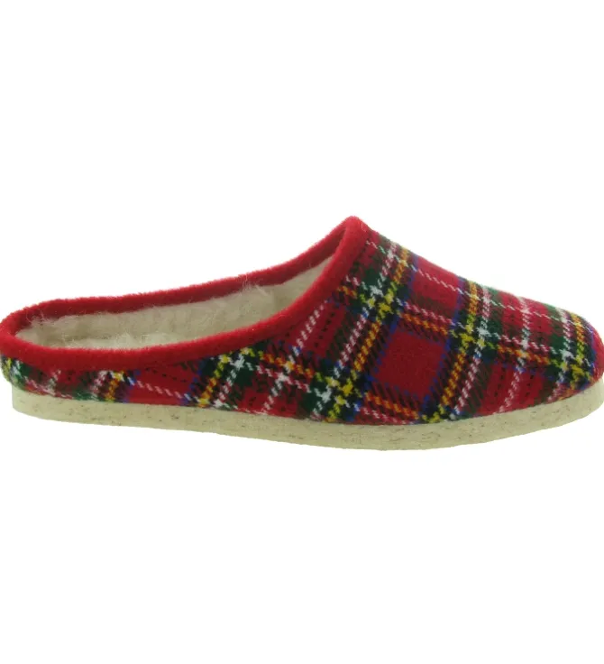 chaussons et pantoufles - Mules Sabots - homme - Synthétique - Rouge - Chiceasy