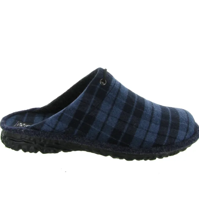 chaussons et pantoufles - Mules Sabots - homme - Toile - Bleu - Westland