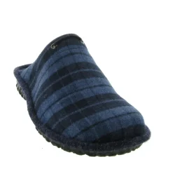 chaussons et pantoufles - Mules Sabots - homme - Toile - Bleu - Westland