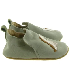 chaussons et pantoufles - Semelle souple - bebe garcon - Synthétique - Kaki - Bellamy