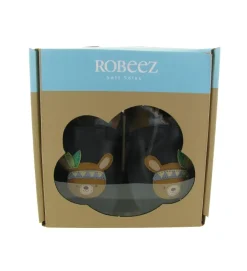 chaussons et pantoufles - Semelle souple - bebe garcon - Cuir - Bleu Marine - Robeez