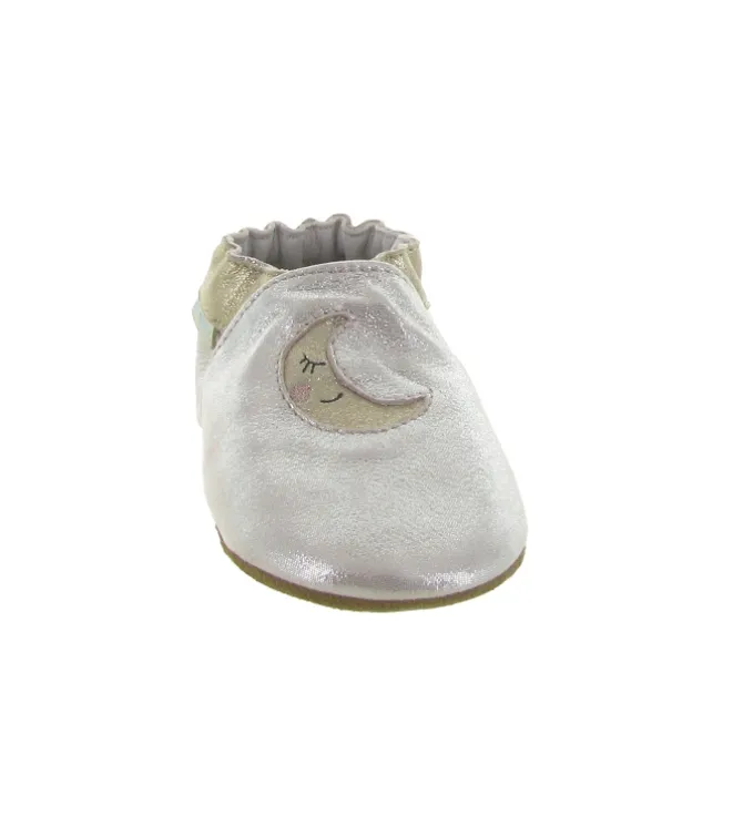 chaussons et pantoufles - Semelle souple - bebe fille - Cuir - Rose - Robeez