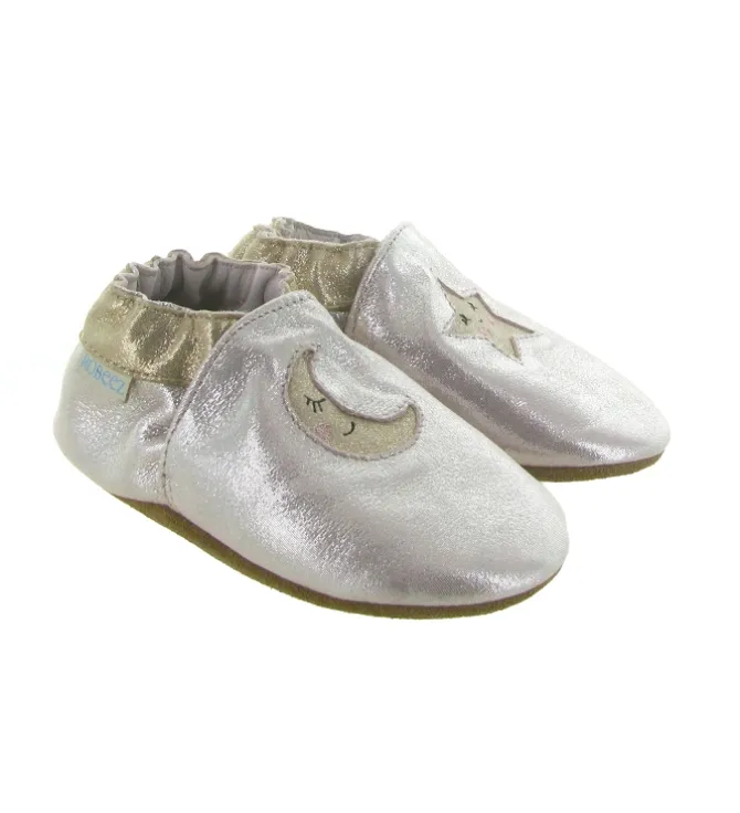 chaussons et pantoufles - Semelle souple - bebe fille - Cuir - Rose - Robeez