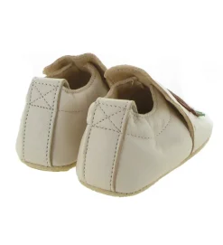 chaussons et pantoufles - Semelle souple - bebe fille - - Beige - Easy peasy