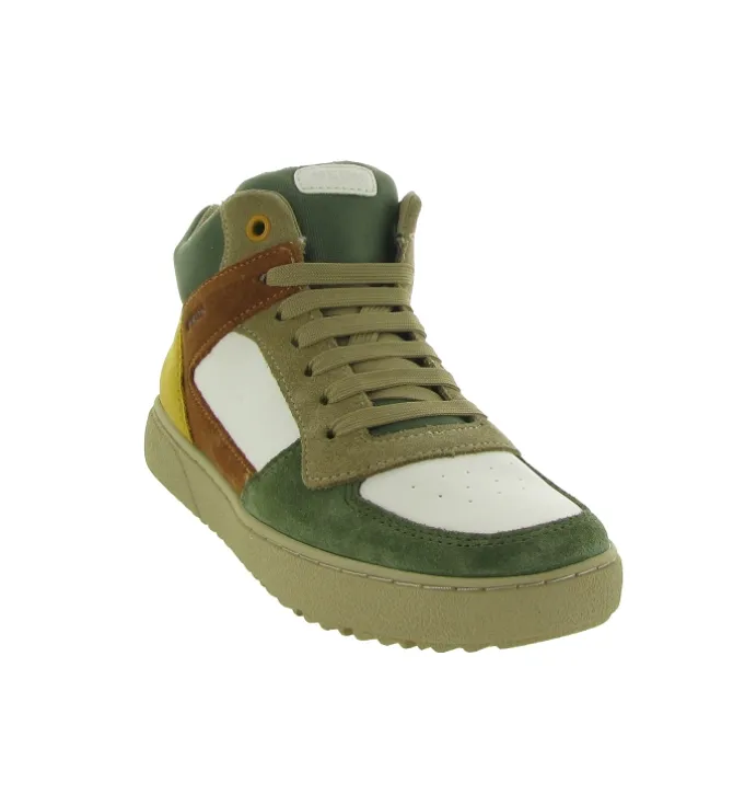 chaussures a lacets - Chaussures à lacets - junior garcon - Synthétique - Vert - Geox