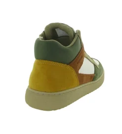 chaussures a lacets - Chaussures à lacets - junior garcon - Synthétique - Vert - Geox