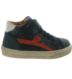 chaussures a lacets - Chaussures à lacets - junior garcon - Cuir - Bleu Marine - Babybotte