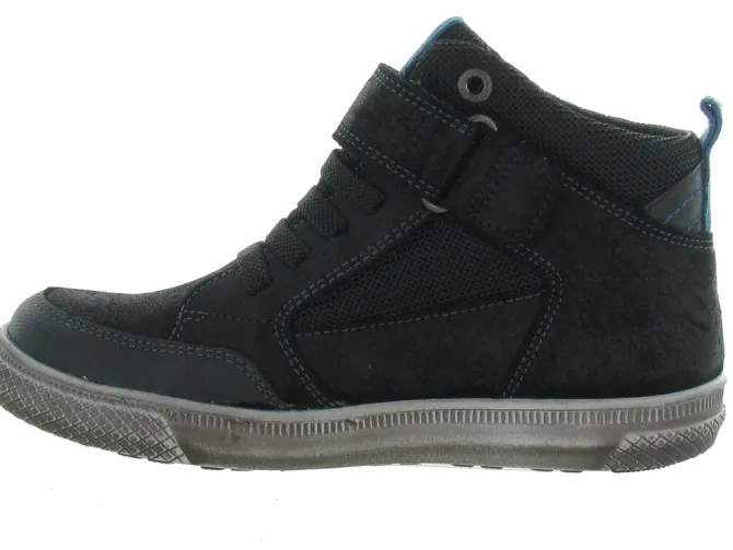 chaussures a lacets - Chaussures à lacets - junior garcon - Cuir - Noir - Superfit