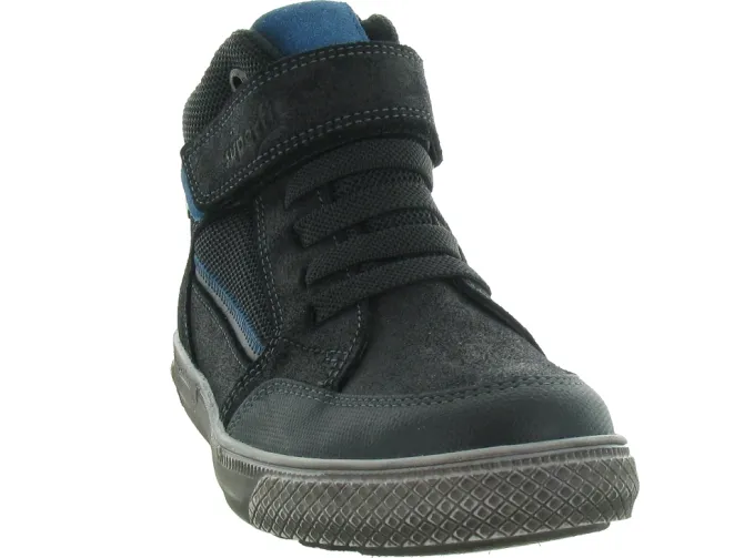 chaussures a lacets - Chaussures à lacets - junior garcon - Cuir - Noir - Superfit