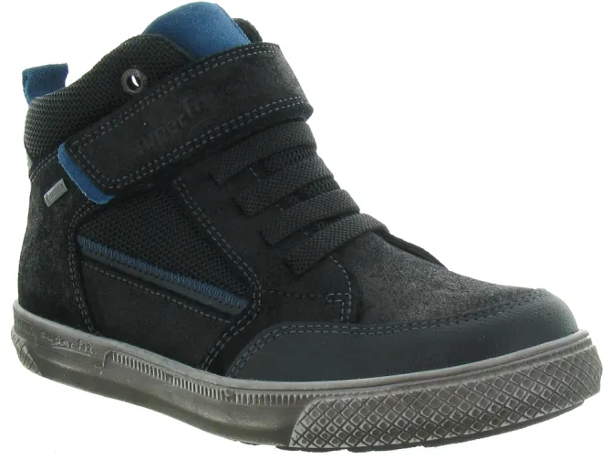 chaussures a lacets - Chaussures à lacets - junior garcon - Cuir - Noir - Superfit