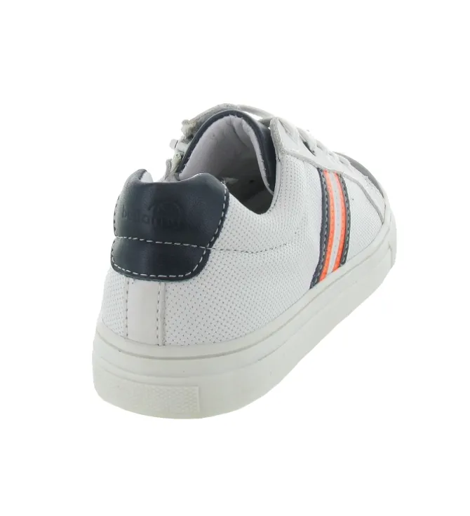 chaussures a lacets - Chaussures à lacets - junior garcon - Cuir - Blanc - Bellamy