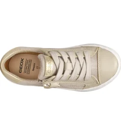 chaussures a lacets - Chaussures à lacets - junior fille - Synthétique - Or - Geox
