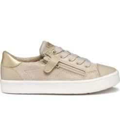 chaussures a lacets - Chaussures à lacets - junior fille - Synthétique - Or - Geox