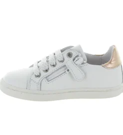 chaussures a lacets - Chaussures à lacets - junior fille - Cuir - Blanc - Bellamy