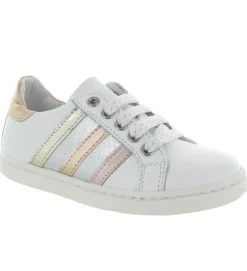 chaussures a lacets - Chaussures à lacets - junior fille - Cuir - Blanc - Bellamy