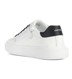 chaussures a lacets - Chaussures à lacets - junior fille - Synthétique - Blanc - Geox