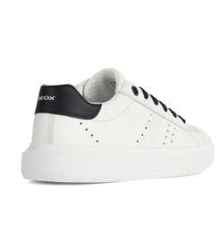 chaussures a lacets - Chaussures à lacets - junior fille - Synthétique - Blanc - Geox