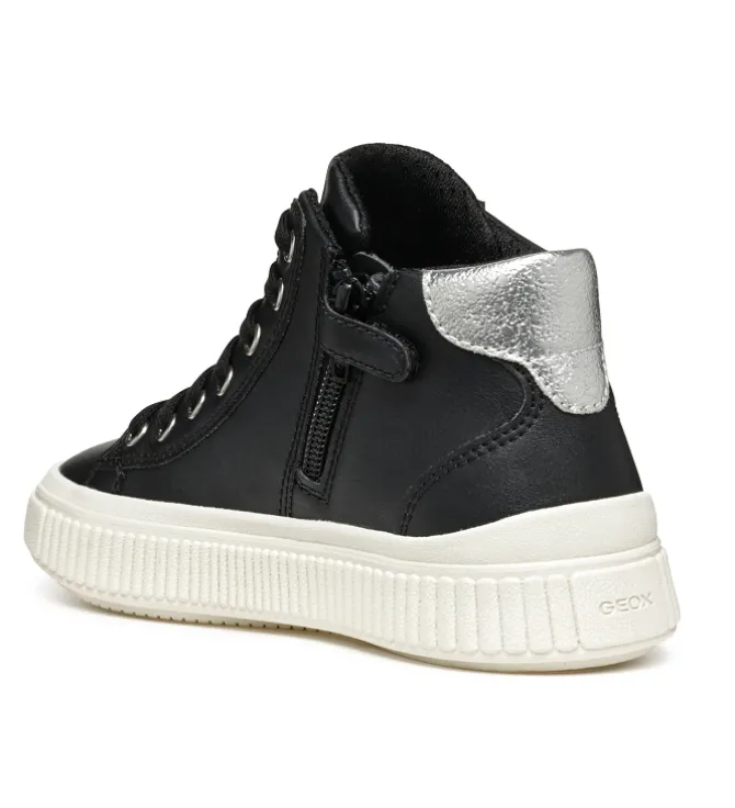 chaussures a lacets - Chaussures à lacets - junior fille - Synthétique - Noir - Geox