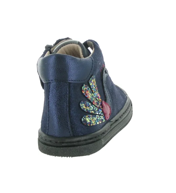 chaussures a lacets - Chaussures à lacets - junior fille - Cuir - Bleu Marine - Acebos