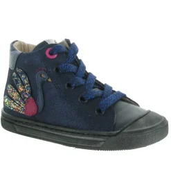chaussures a lacets - Chaussures à lacets - junior fille - Cuir - Bleu Marine - Acebos