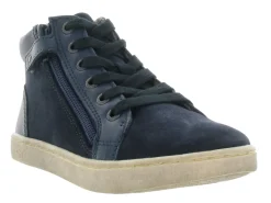 chaussures a lacets - Chaussures à lacets - junior fille - Cuir - Bleu Marine - Kickers