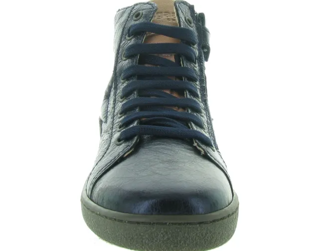 chaussures a lacets - Chaussures à lacets - junior fille - Cuir - Bleu Marine - Bisgaard