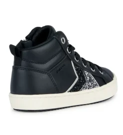 chaussures a lacets - Chaussures à lacets - junior fille - Synthétique - Noir - Geox