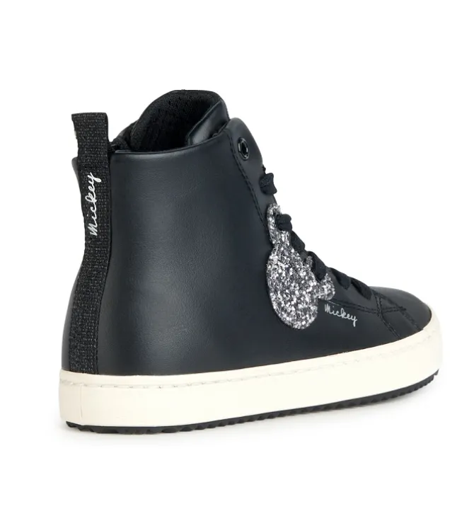 chaussures a lacets - Chaussures à lacets - junior fille - Synthétique - Noir - Geox