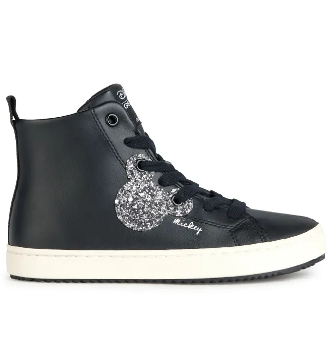 chaussures a lacets - Chaussures à lacets - junior fille - Synthétique - Noir - Geox