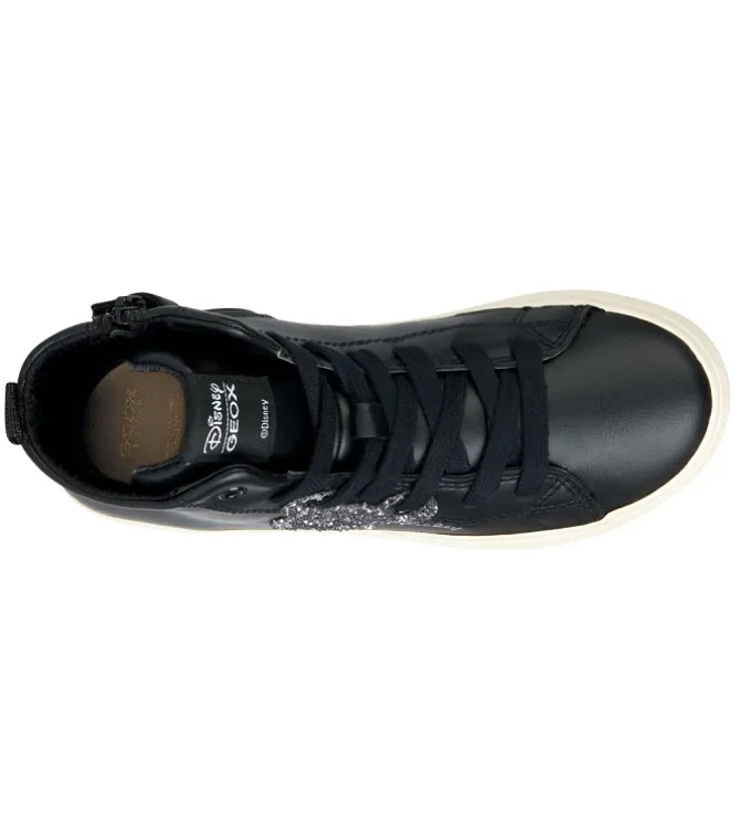 chaussures a lacets - Chaussures à lacets - junior fille - Synthétique - Noir - Geox